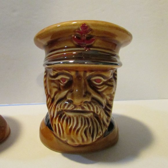 lot vintage Lord Nelson Pottery head mugs Gaffer Beefeater Fisherman - Picture 4 of 9